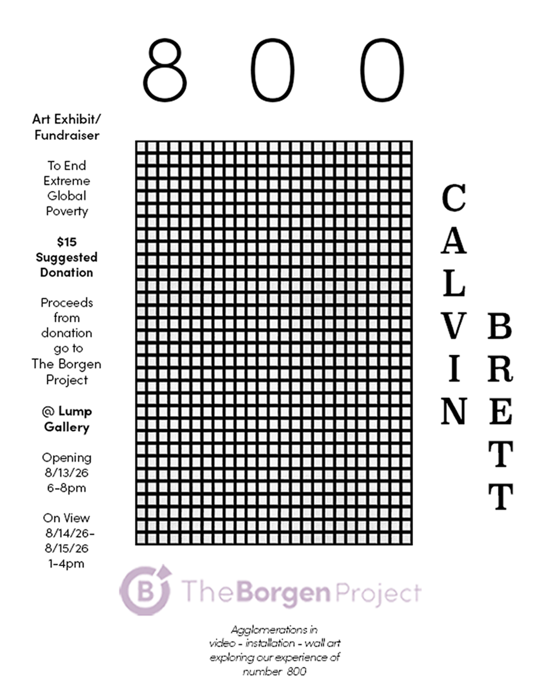 800 by Calvin Brett
